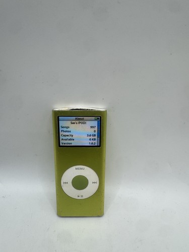Apple ipod nano 2nd gen - nano, 4gb