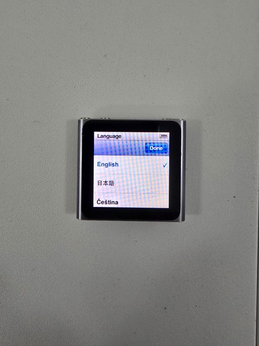 Apple ipod nano - 6th, generation
