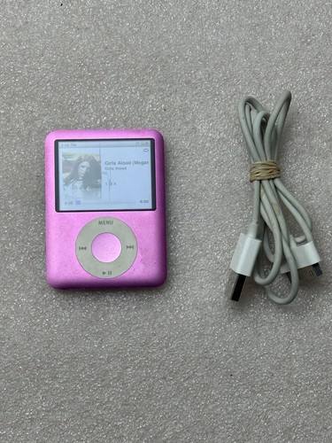 Pink apple ipod - pink, nano