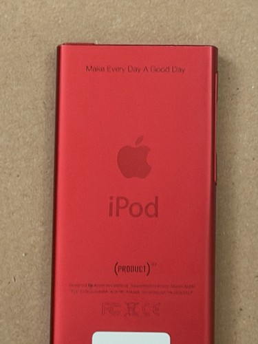 Red apple ipod - red, gen