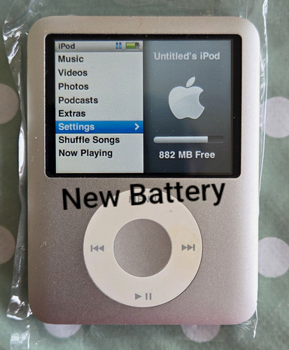 Ipod nano 3rd - 3rd, 4gb