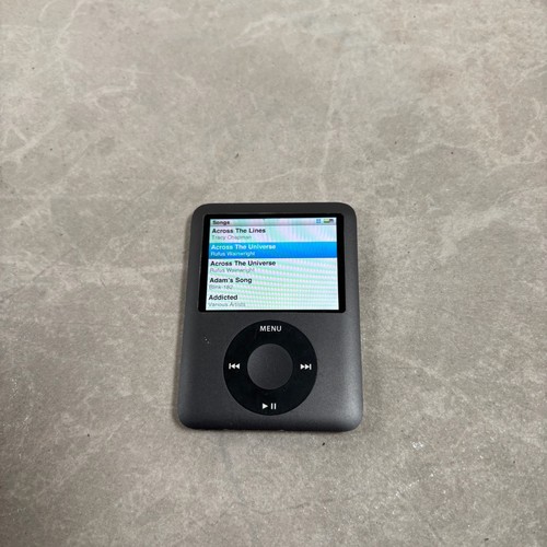 Apple ipod nano 3rd gen - nano, 8gb
