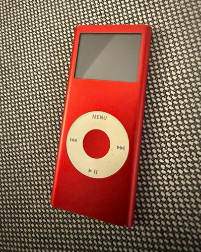 Apple ipod nano 2nd - ipod, red