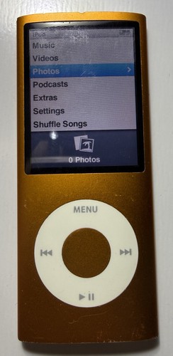 Apple ipod nano - apple, orange