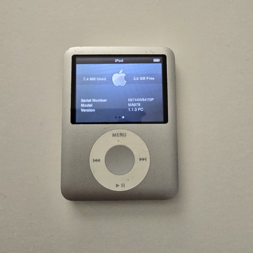Ipod nano 3rd generation 4gb - ipod,