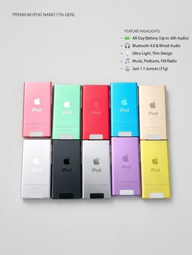 Apple ipod nano - apple, 7th