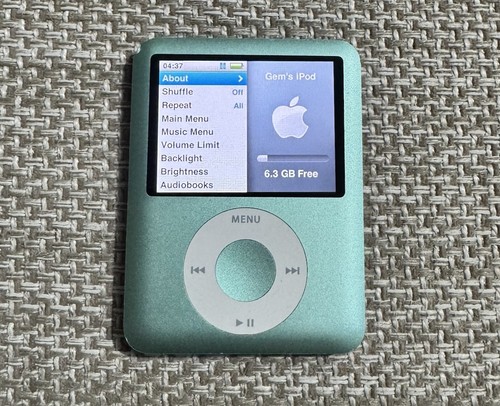 Ipod nano 3rd generation 8gb - ipod,